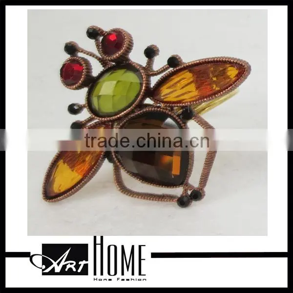 New Design Wholesale Rhinestone Napkin Rings for Wedding1323.004