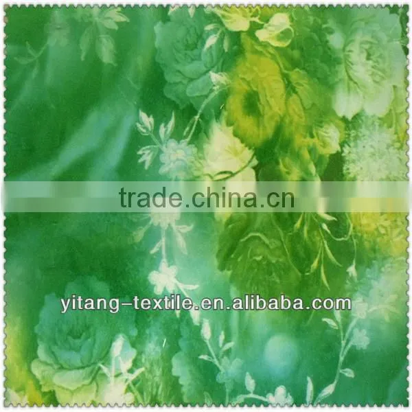 Printed Polyester Satin Fabric