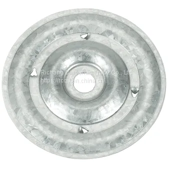 Roofing Fasteners 2-3/8 Inch Round Barbed Metal Stress Plate photo-2