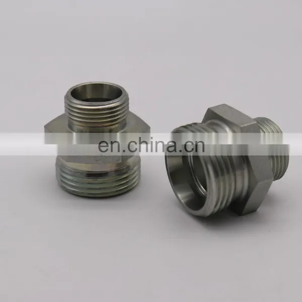 Hydraulic Straight Coupling Pipe Fittings Reducer Press Connector Straight Fitting for Sale photo-2