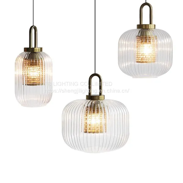 Modern Crystal Metal Glass Pendant Lamp Chandelier New PENDANT Light Fixture