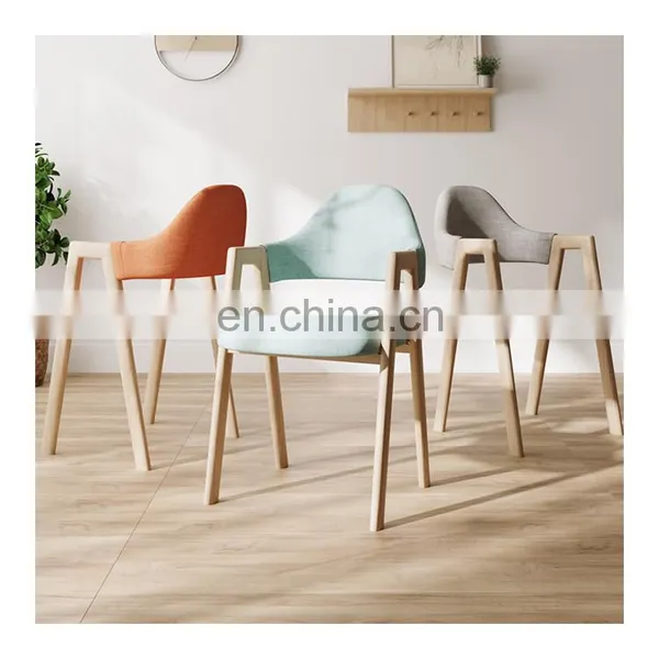 Hot Selling Chinese Manufacturer Customized Design Fabric Chair Dining Table and Chair