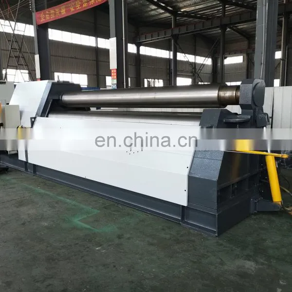 W12-8x3000 Competitive Price Cnc Control Sheet Hydraulic 4 Roller Plate Rolling Machine photo-5