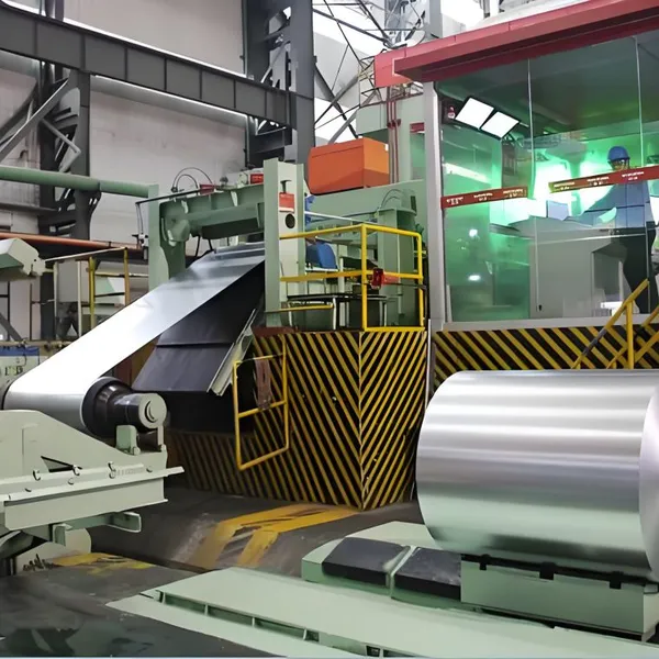 --Double Sided Colorless Anti Fingerprint Galvanized Aluminum Coating Durable Aluminum Zinc Steel Coil photo-3