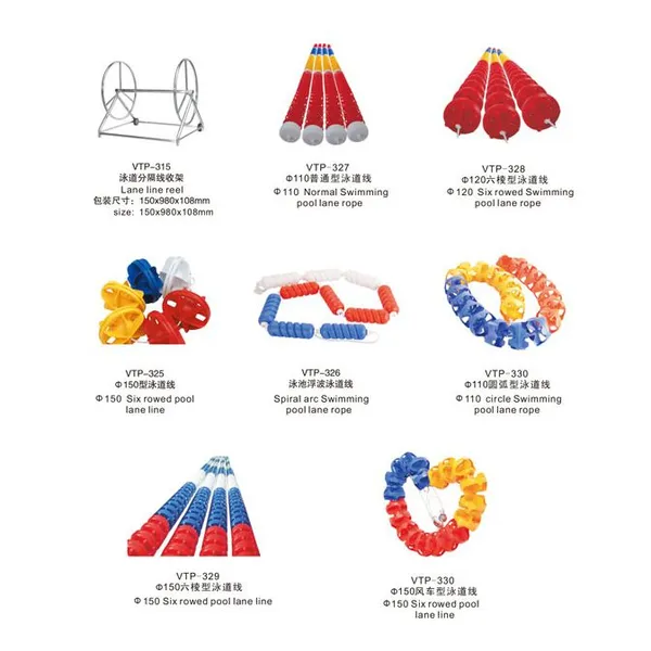 Swimming Pool Line Wave Lap Lane Divider Competition Swimming Pool Float Lane Rope photo-3