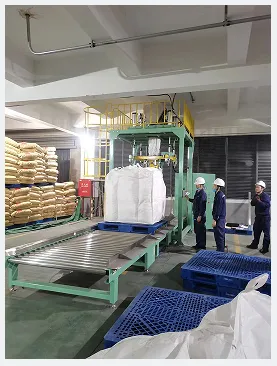 Automatic Organic Compound Fertilizer Ton Bag Packaging Machine for Powder Granules