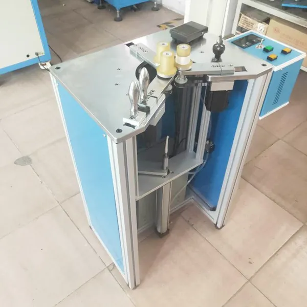HY-R28 Pneumatic Magnetic Ring Hook Wire Winding Machine photo-2