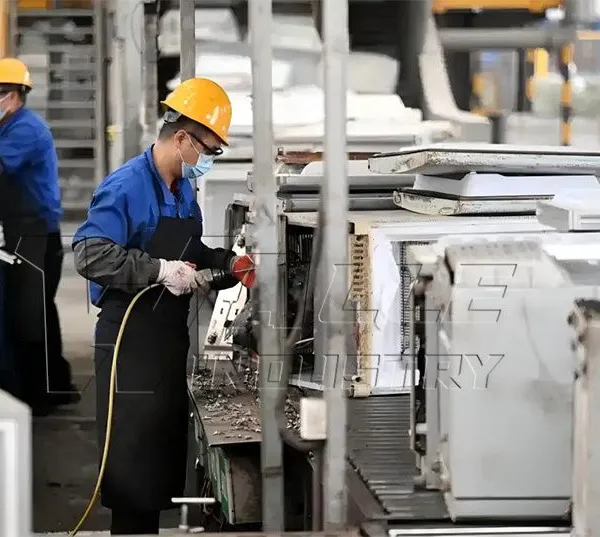 Household Electricity Recycling Line Refrigerator Disassembly Recycling Line