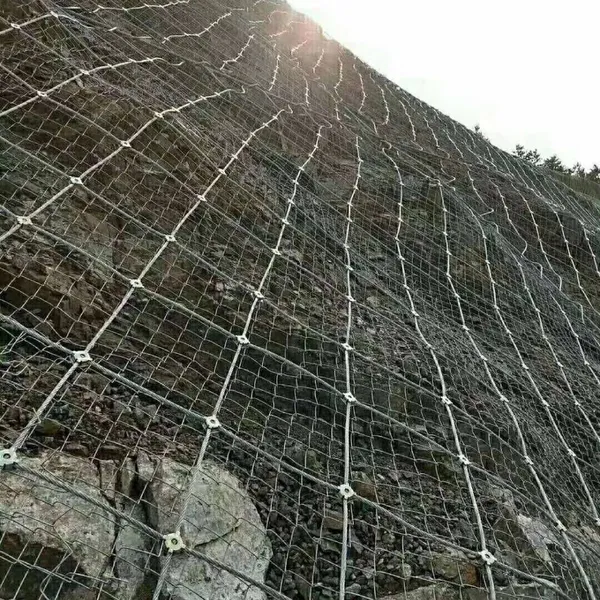 Lianqi Network Industry Hexagonal Wire Mesh, Rockfall Net for Mountain Slope Shotcrete, Gabion Mesh Roll 2*30, Aperture 80*100 photo-2