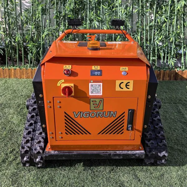 Vigorun Loncin 764CC Gasoline Engine Cordless Industrial Remote Control Hammer Mulcher CE EPA Euro 5 Cutting Width 1000mm photo-3