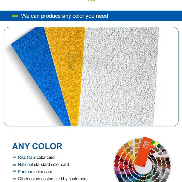 Fiber Glass Sheet Fiber Glass FRP Panel Fiber Woven Roving RUNSING WOVEN Motor Home Cargo Van Post Truck RV Pebble FRP Panel photo-2