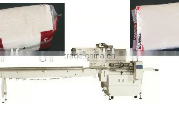 Wet Tissues Automatic Packaging Wrapping Machine