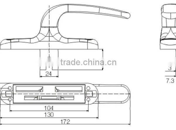 Window Handle JW9011 photo-2