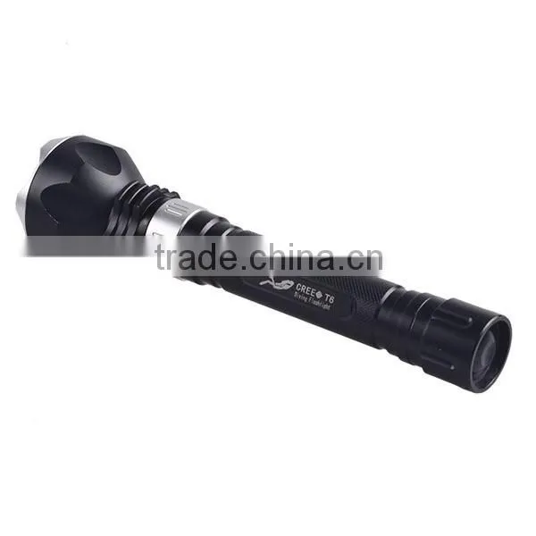 Top Quality Spearfishing Equipment 1000lm Aluminum Flashlight Diving photo-2