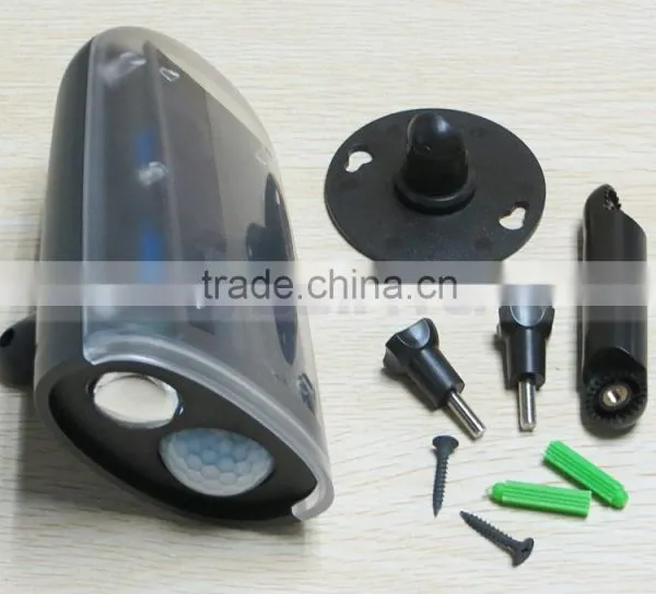 Power Solar Motion Sensor Light LED Control Waterproof Garden Lamp photo-5
