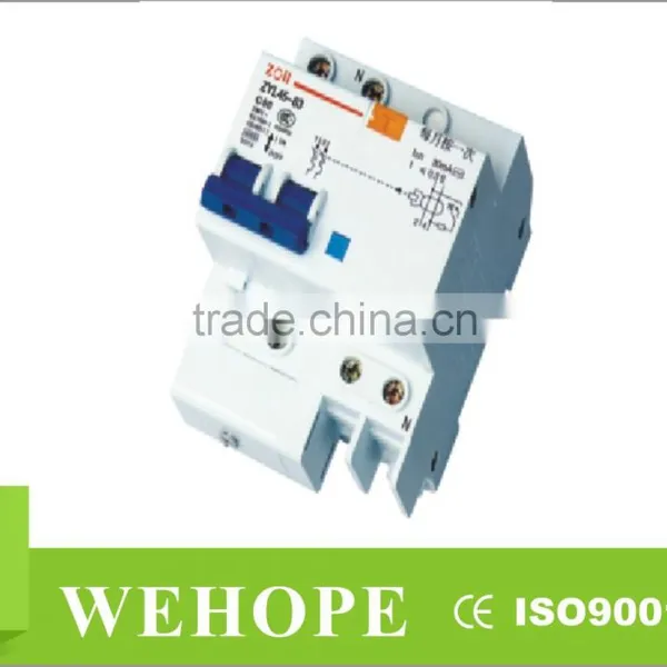 Short Time Delivery ZYL45-63 (DZ47 LE-63)Residual Current Circuit Breaker/RCCB photo-2