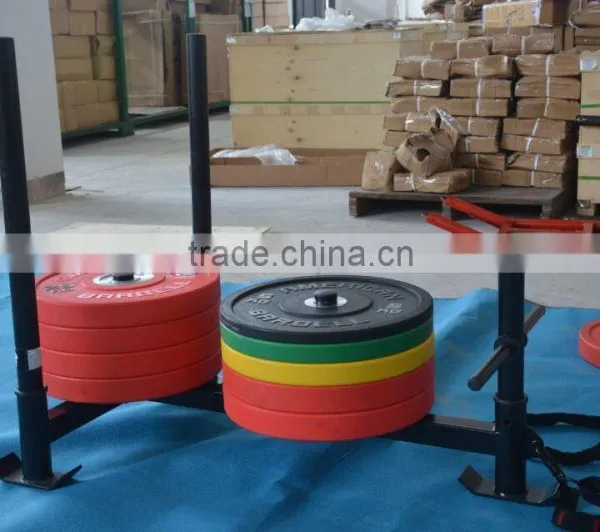 Fitness Weight Crossfit Gym Rubber Bumper Plate photo-2