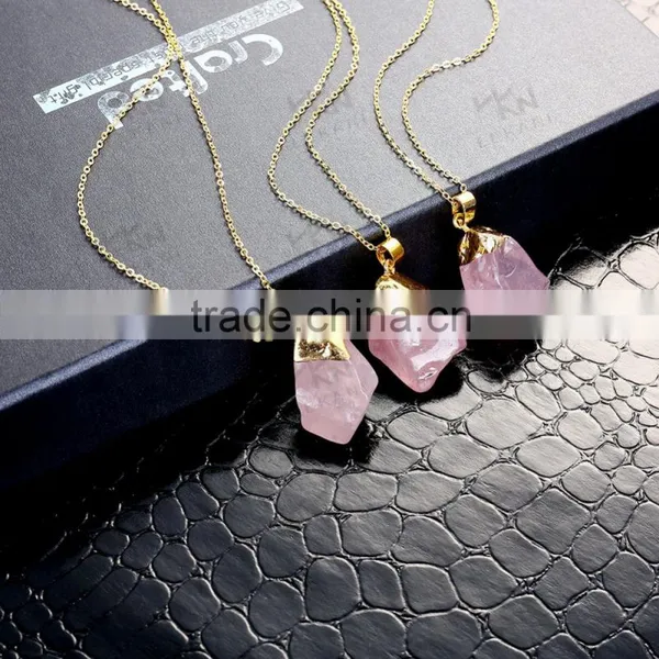 Fashion Gold Plated Jewelry, Popular Necklace Jewelry, Natural Stone Necklace photo-4
