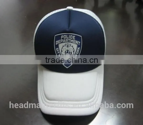 Printed Logo Short Brill Plain Baseball Caps Mesh Kids Trucker Cap Foam Hat photo-4