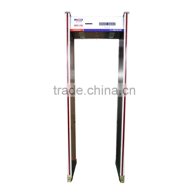 6 Zones Metal Detectors Walk Through Gate With 8 Status Led Display photo-3