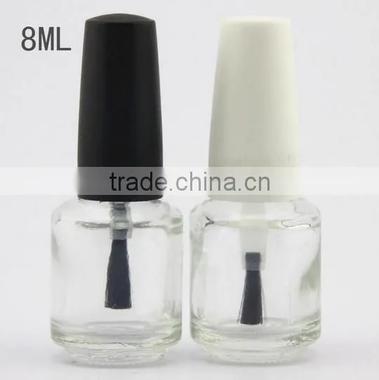 Glass Bottle Cosmetic Use Nail Polish Bottle 8ml
