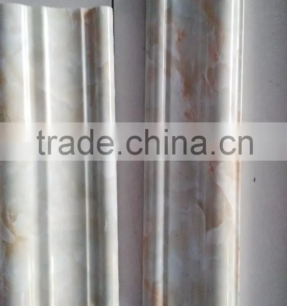 New Devoloped PVC Imitation Marble Skirting Board Production Line photo-3