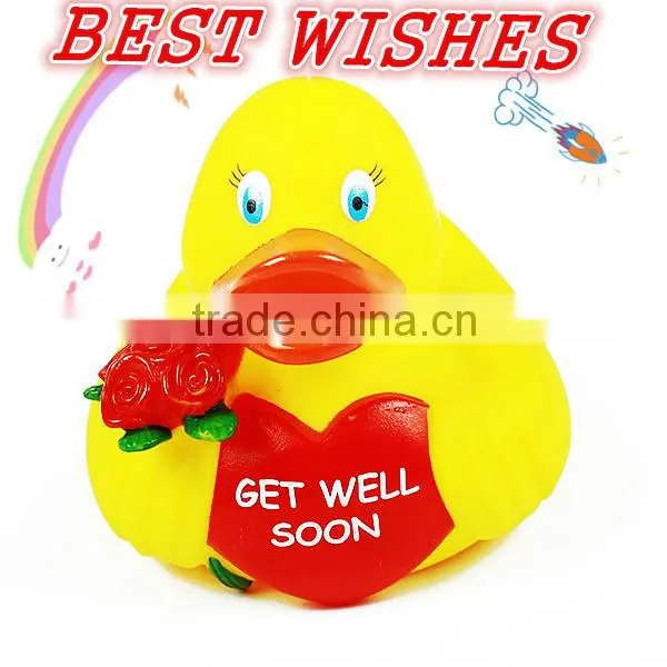Everfriendpet Rubber Duck Toy,Rubber Decoy Ducks
