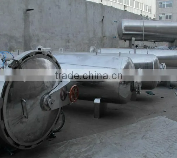 (Manufacturer)full Automatic Rotary Steam/hot Water Retort Machine/ Food Sterilizer