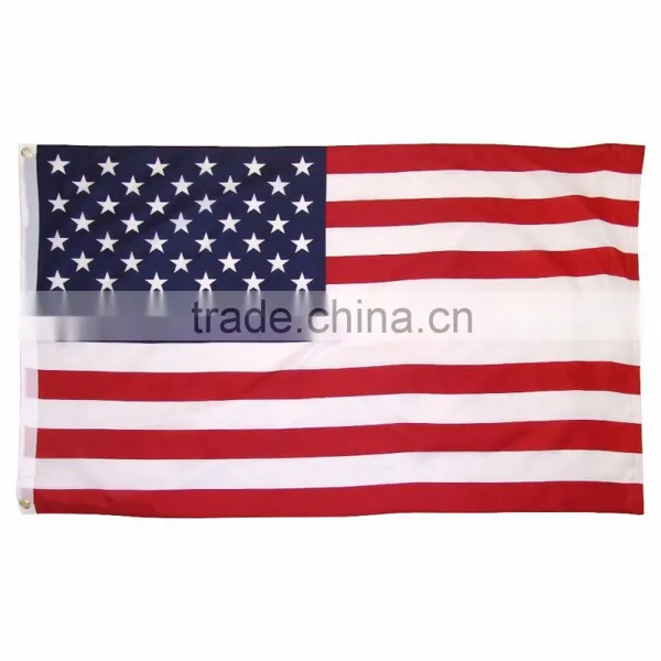 Custom Size Polyester Red White Blue Flag photo-5