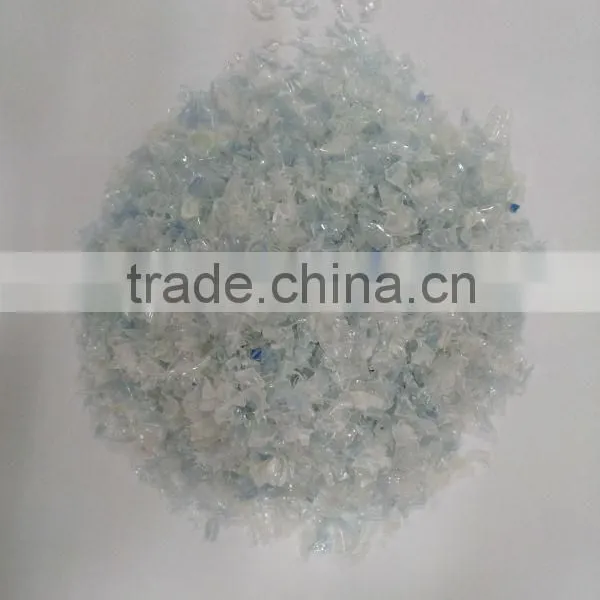 Clear Pet Bottle Flakes AA Grade 25-30 % Light Blue photo-2