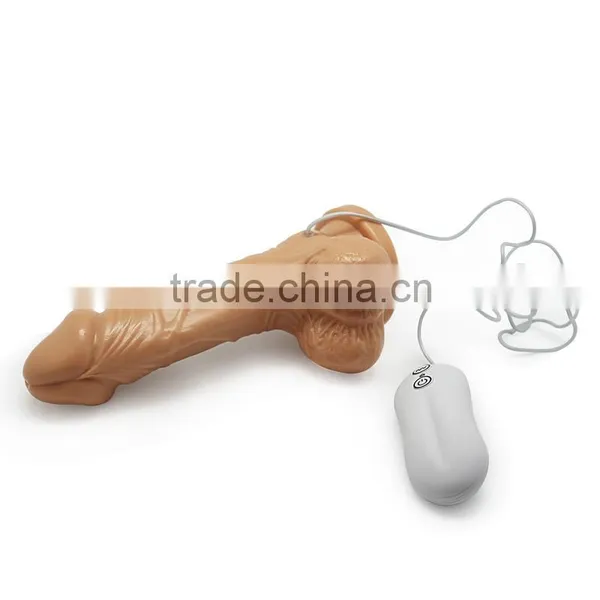 Realistic Shape Japanese Hot Massage Sex With Suction Cup Base photo-5