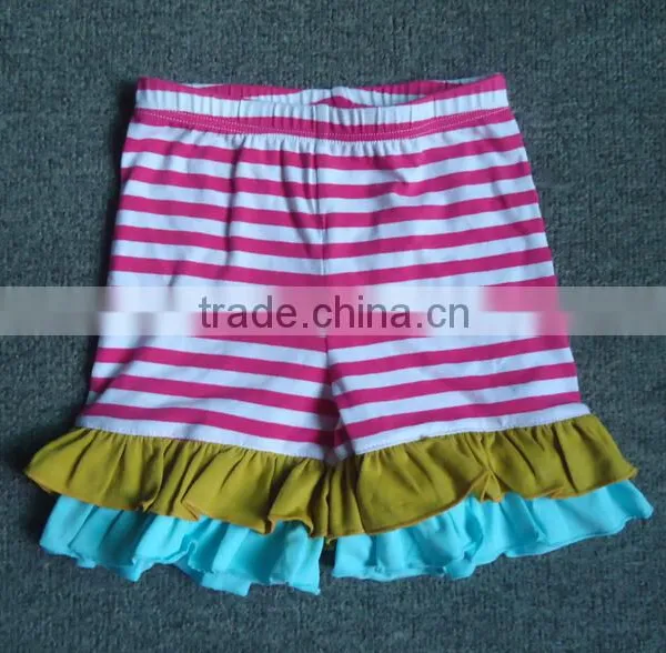 2015 Adorable USA Kids 100%Cotton Ruffle Pants Continuous Fashion photo-6