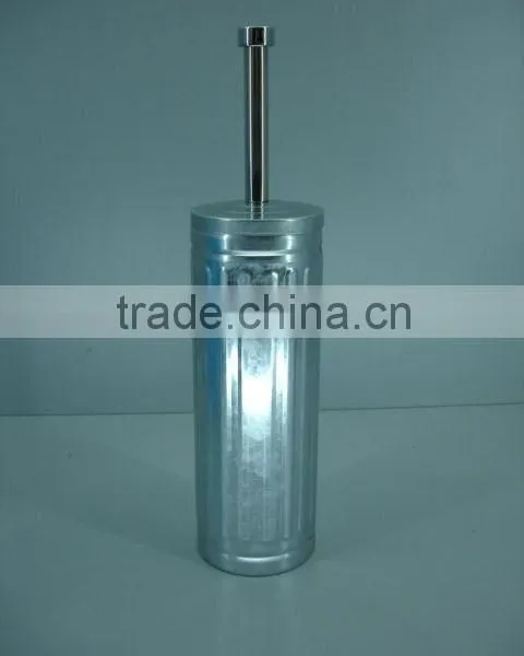 Round Shape Galvanized Toilet Brush Set photo-2