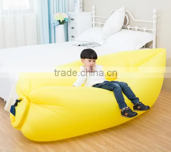2016 Wholesale Outdoor Inflatable Sleeping Bags/Air Hangout Sleeping Bag