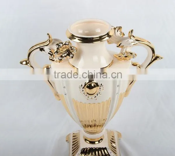 Newest Antique Ceramic Vase With Flower Design , Large Ceramic Vase photo-4