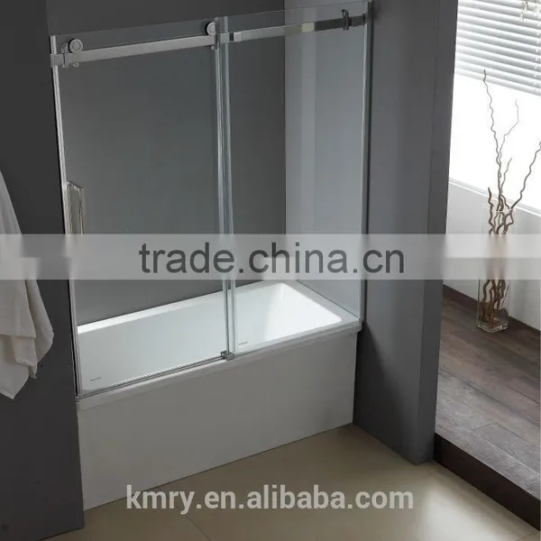 Spare Parts Tempered Stainless Steel Prefabricated Sliding Small Cheap Shower Enclosures photo-3