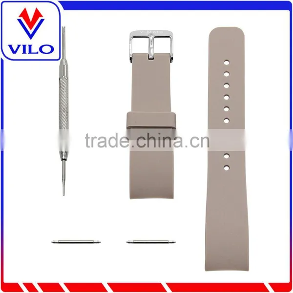 Khaki Smart Watch Bracelet Silicon Watch Band /Silicon Strap Wristband For SAMSUNG GEAR S R750 photo-5
