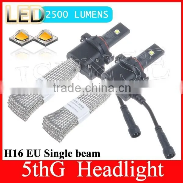 2015 Hottest x5 Headlight With Fanless Cooper Belt H16 Headlamp 5202 Headlight photo-6