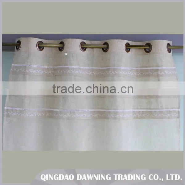 My Test Factory Direct Sale Window Cotton Curtain photo-5