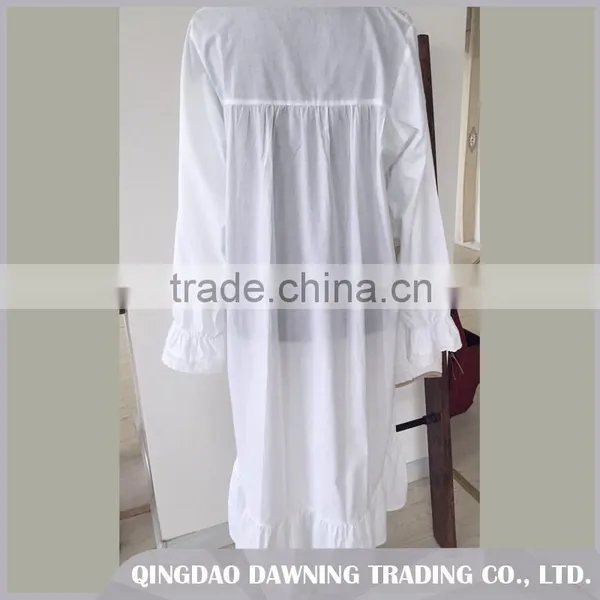High Quality AAA Grade Embroidered Dressing Nightgown Nightdress photo-2