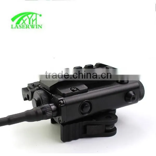 Military Night Vision Rifle Scope Invisible Infrared Laser Sight and Led Flashlight Combo photo-5