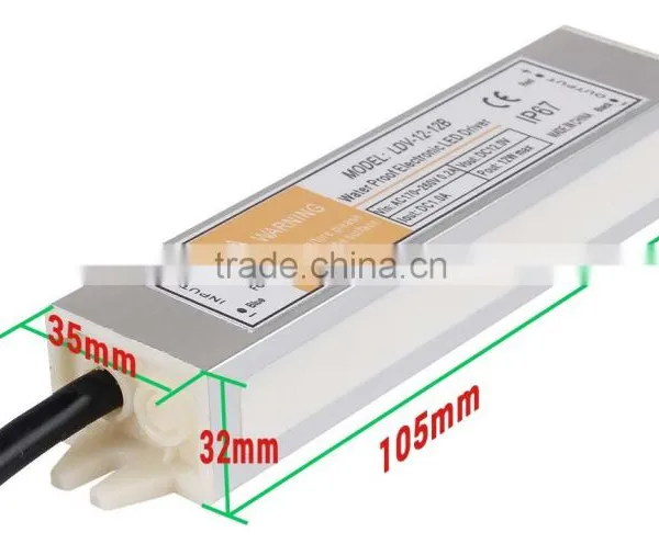 IP67 Leyu LDV-120-36 120W 36V Waterproof Switch Mode Power Supply Led Driver photo-4
