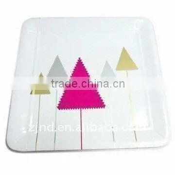 9.5 Inch Disposable Square Paper Plate