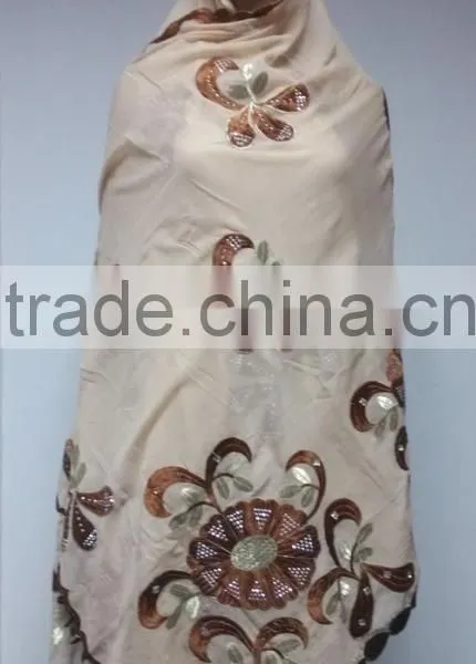 SCF-0120 Latest Design Nice Pattern Embroidery Soft Material High Quality Fashion Women Long Scarf for Clearence Sale photo-2