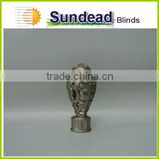 16 19 Curtain Rod With Copper Satin Stainless Steel Iron Chrome Alum Crystal Curtain Pole Curtain Accessory photo-2
