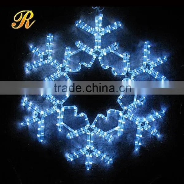 Chinese Import Sites Led Snowflake for Christmas Street Decorations photo-2