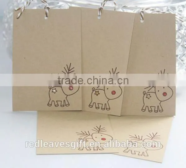 Custom Christmas Clothing Hang Tags Wholesale Price
