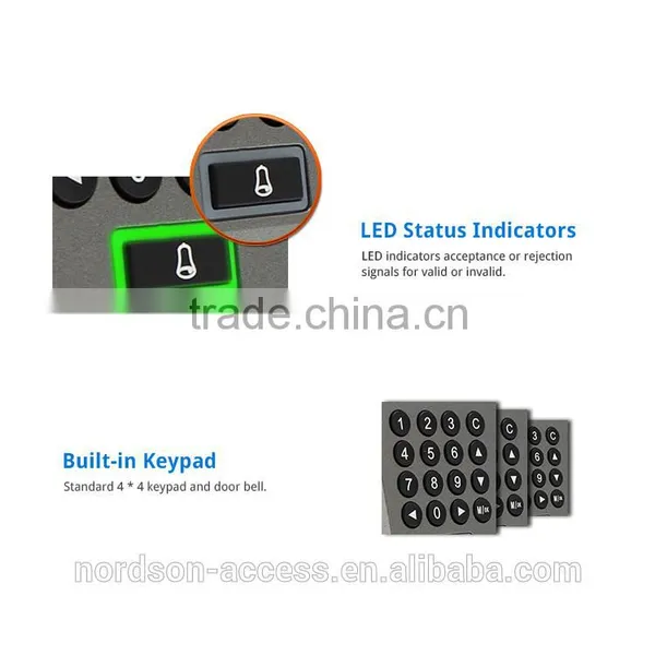 Easy to Use Metal Time Attendance Touch Screen for Biometric Fingerprint Access Control System photo-5