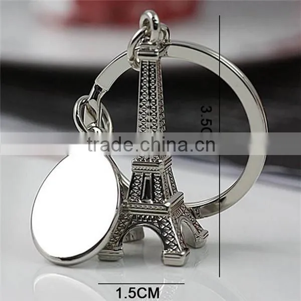 2015 Custom Shape Keychain / China Keychain Manufacturers / Hot Sale Eiffel Tower Keychain photo-2
