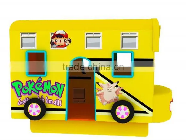 Pikachu Bus Kids Indoor Playground Soft Electric Playground Equipment photo-5